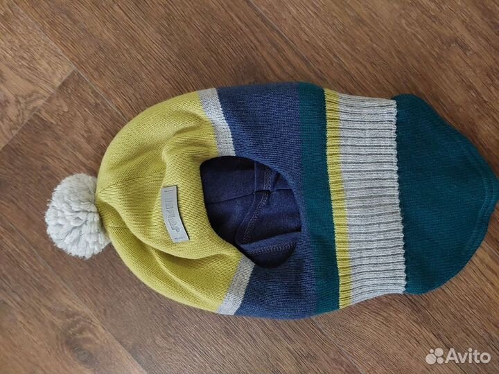 Шапка шлем для мальчика
