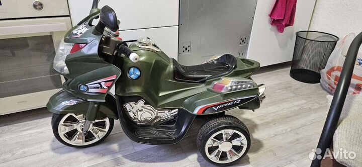 Мотоцикл детский на аккумуляторе