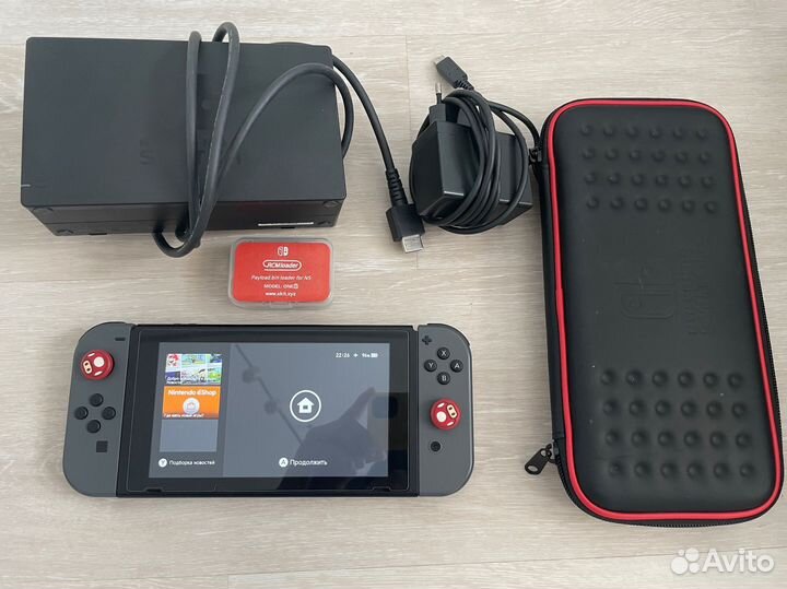 Nintendo Switch rev 1 прошитая + Ring Fit