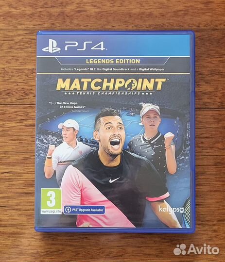 Игра для PS4 Matchpoint: Tennis Championships
