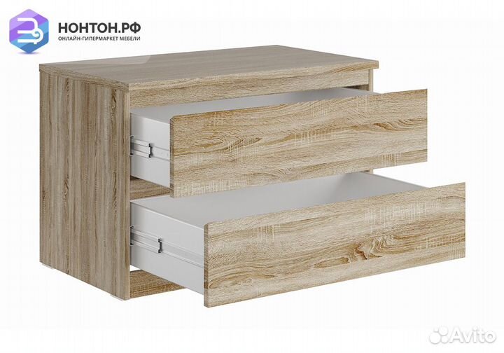 Тумба прикроватная Мальта 2 сонома