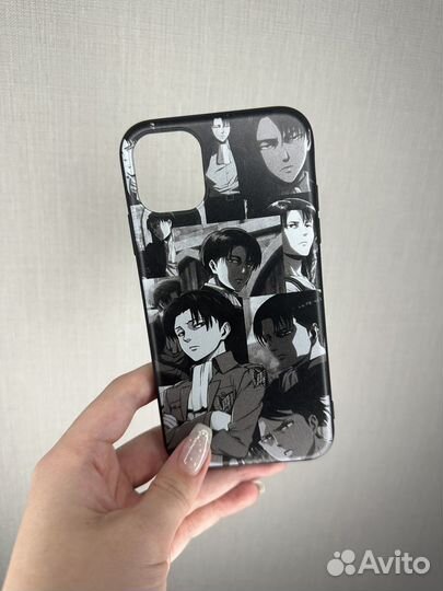 Чехол на iPhone 11 с Леви Аккерманом