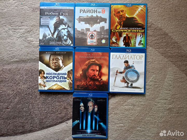 Blu ray фильмы диски лицензия