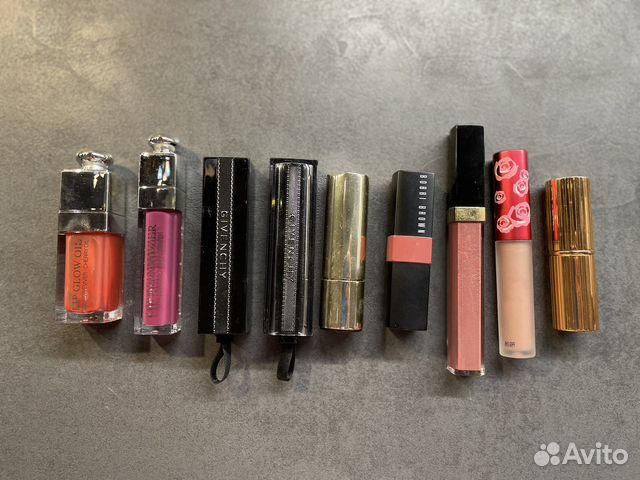 Средства для губ Dior, Bobbi, Charlott, Chanel