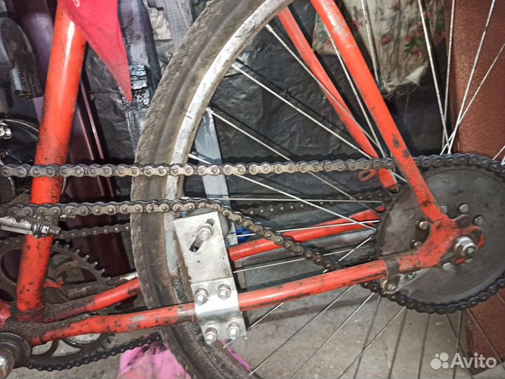 Продам велосипед с двигателем
