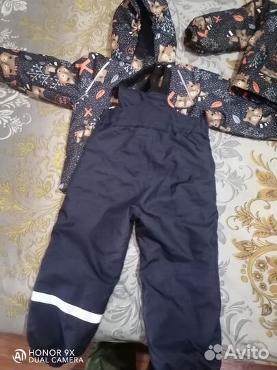 Зимний костюм для мальчика 98