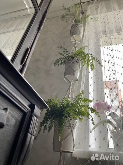 Подвес-кашпо для цветов многоярусный