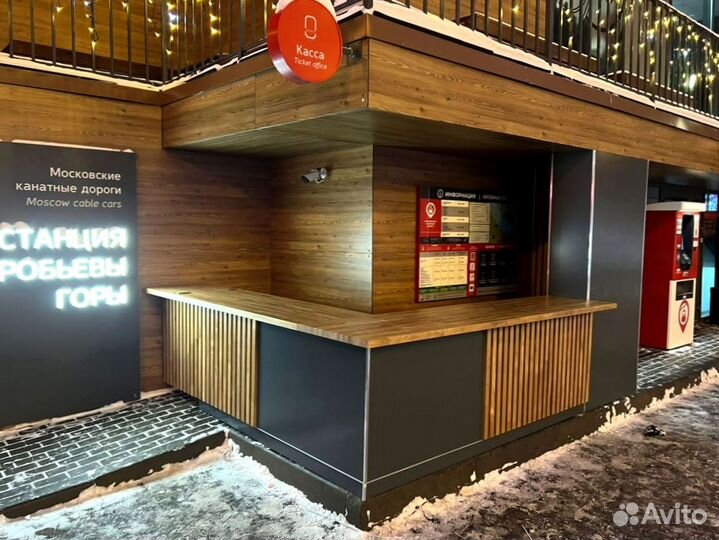 Витрина для точки подаж