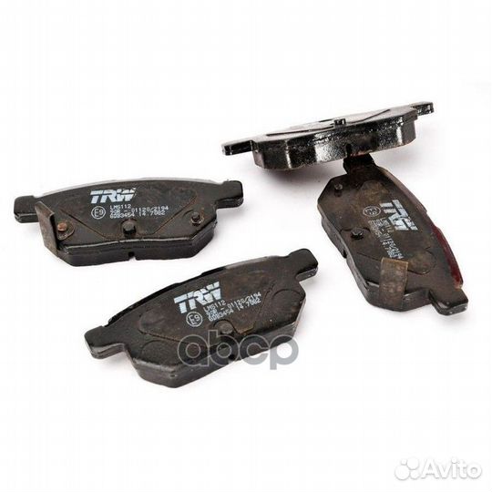 Колодки зад.toyota corolla,auris,yaris 07 GDB