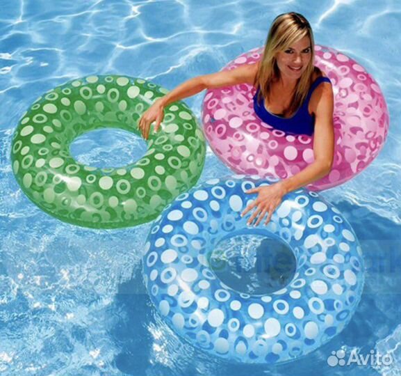 Intex надувной круг для плавания