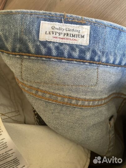 Джинсы мужские levis 502 W32 L30