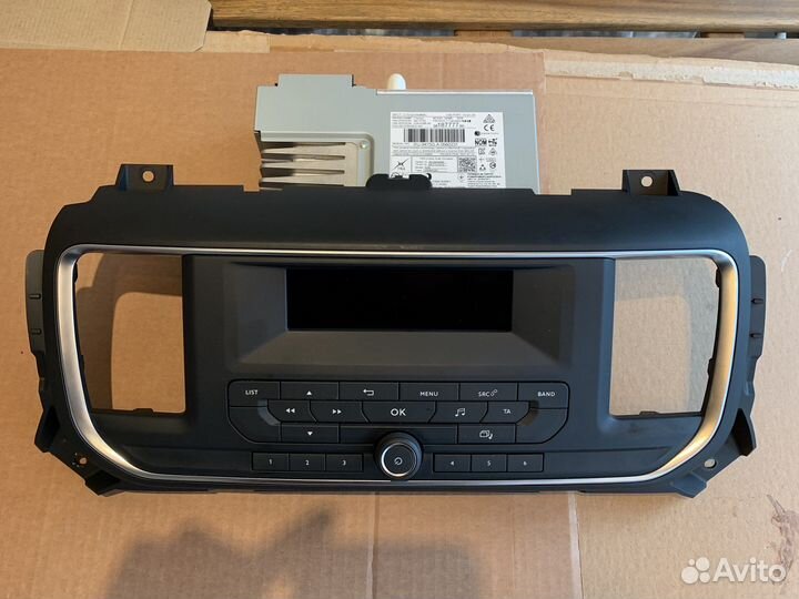 Установка магнитола Пежо Ситроен Опель