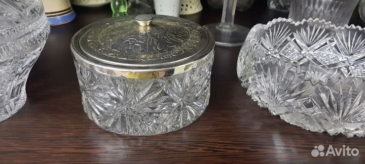 Посуда хрусталь, стекло