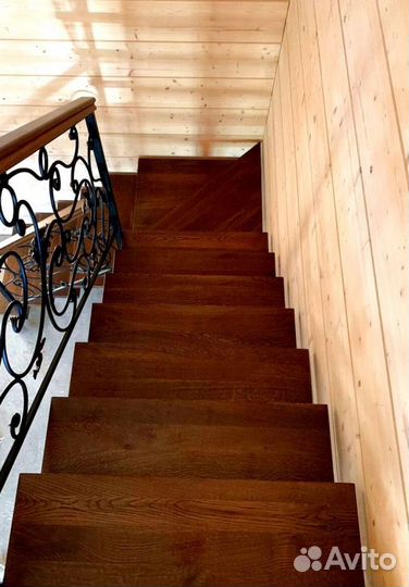 Перила для лестниц кованные
