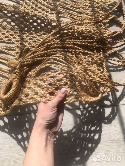 Гамак из натурального кокосового волокна