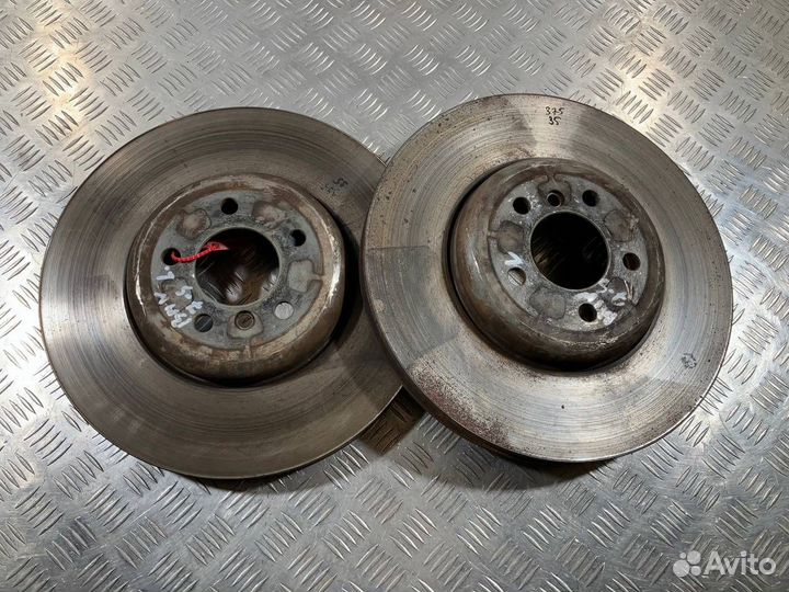 Диски тормозные (комплект) перед. BMW 7 F01/F02
