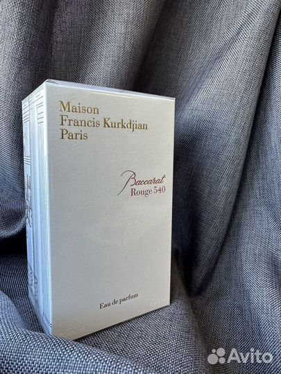 MFK (Maison fracis kurkdgian) baccarat rouge 540