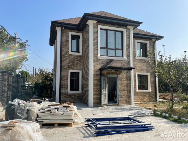 Фасадный декор из пенопласта