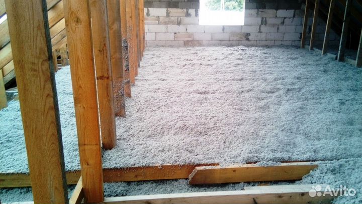 Утеплитель эковата EcoFiber в Мостовском