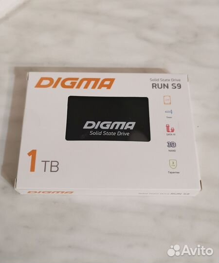 SSD Digma 1Tb Run S9