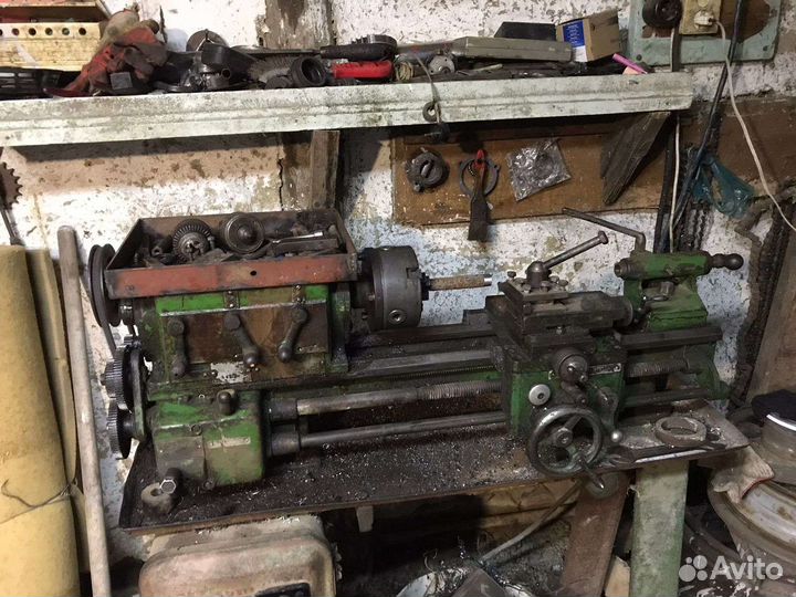 Токарный станок по металлу тв 4