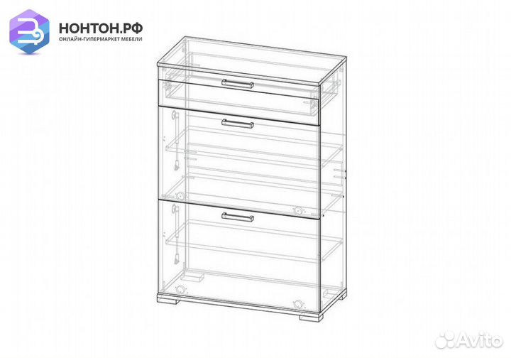 Тумба для обуви Юнона-2