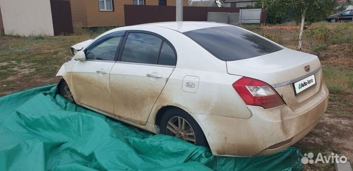 Geely Emgrand EC7 1.5 МТ, 2013, битый, 117 000 км
