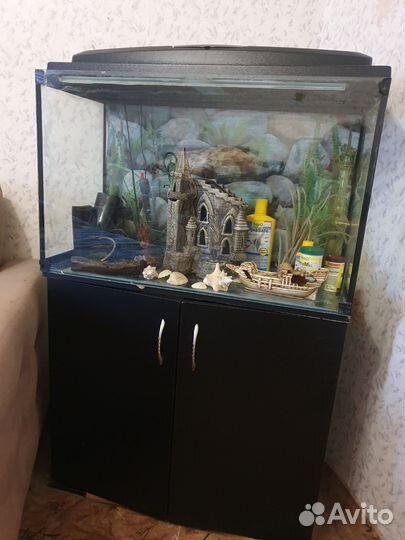 Аквариум с тумбой 150 литров