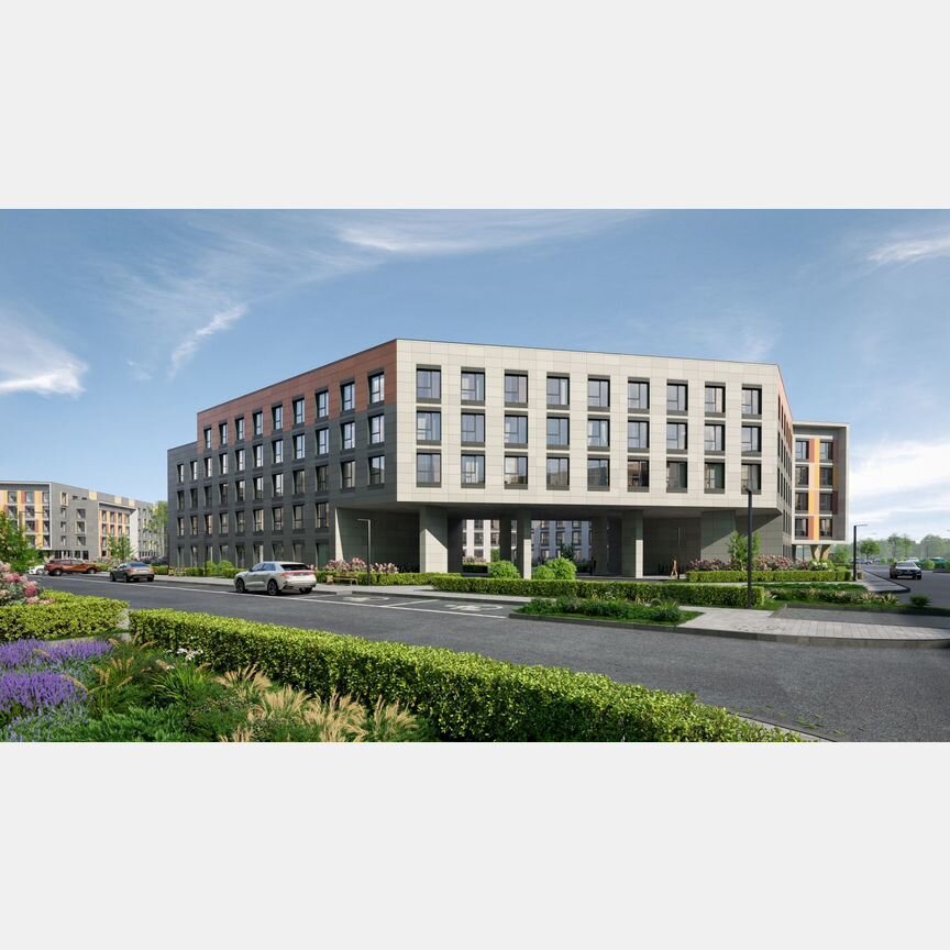 1-к. квартира, 34,3 м², 1/5 эт.