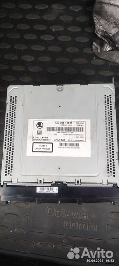 Магнитола bolero для Skoda octavia a5 fl