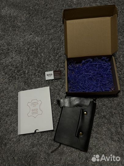 Кожаный ежедневник