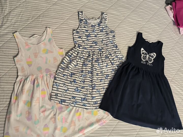 Одежда на девочку 134-140 пакетом