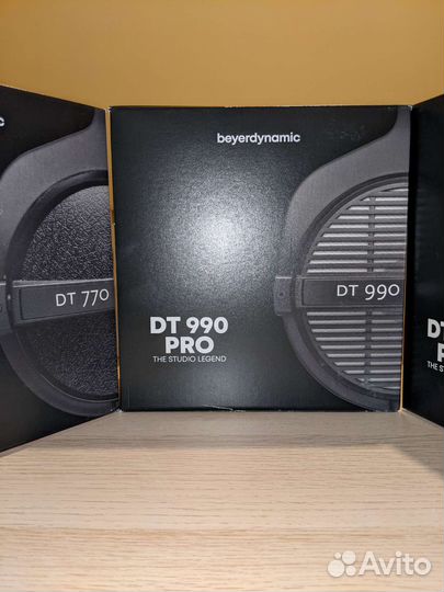 Новые Beyerdynamic DT770 PRO 80/250/ DT990 PRO 250