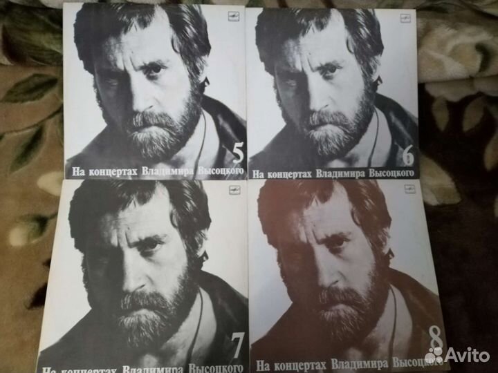 Виниловые пластинки Высоцкий