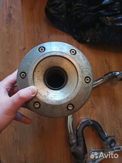 Выхлоп, глушитель Yamaha XV1700 Warrior