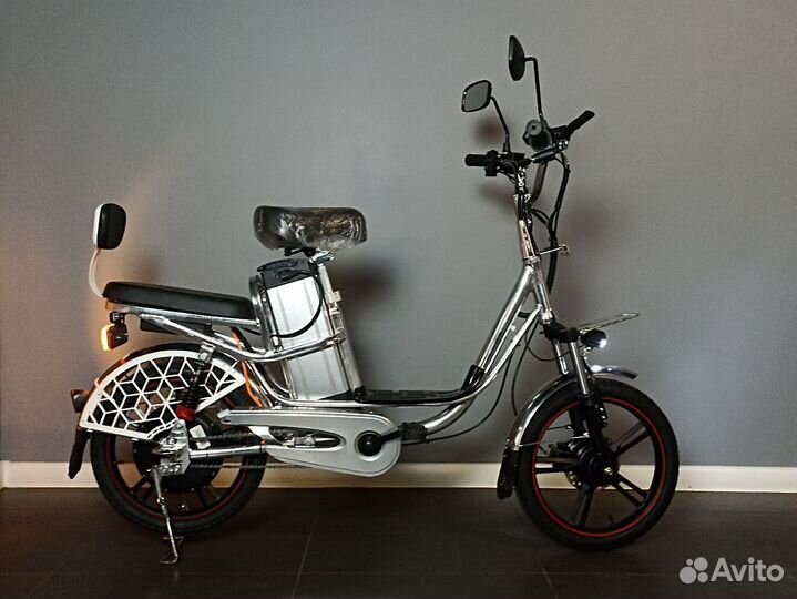 Электровелосипед Колхозник двухподвес 18