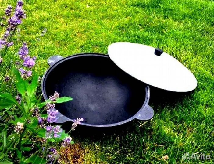 Казан чугунный узбекский