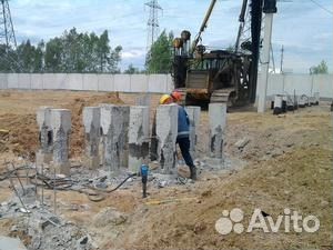 Аренда компрессора с отбойными молотками, бетоноло