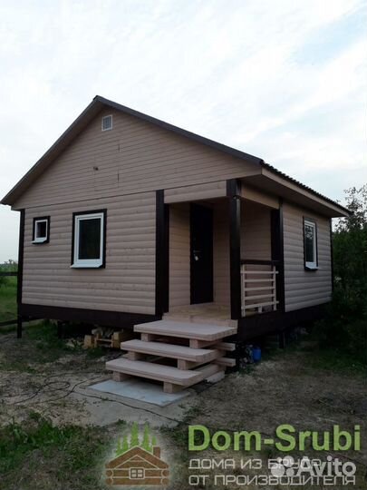 Кинешма. Хорошая надёжная Баня из бруса Б-10 (6х6)