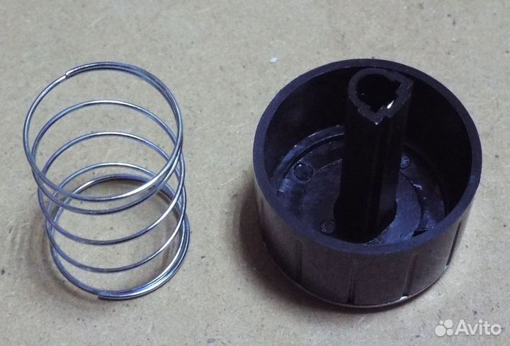 De Luxe Ручка конфорки делюкс / DeLuxe (черная