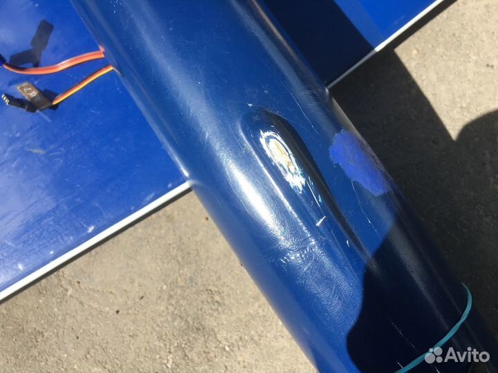 Радиоуправляемая модель планера с электромотором