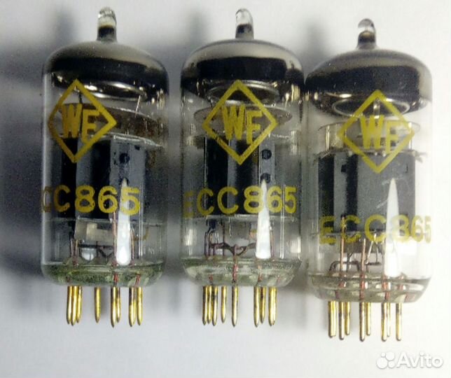 Радиолампы ecc865 и ecc85, 6п21с, 6с5с, 4п1л