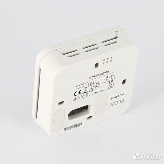 Термостат Salus комнатный накладной с дисплеем белый