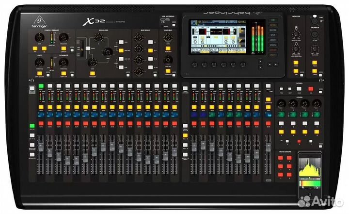 Behringer x32 профессиональный микшерный пульт