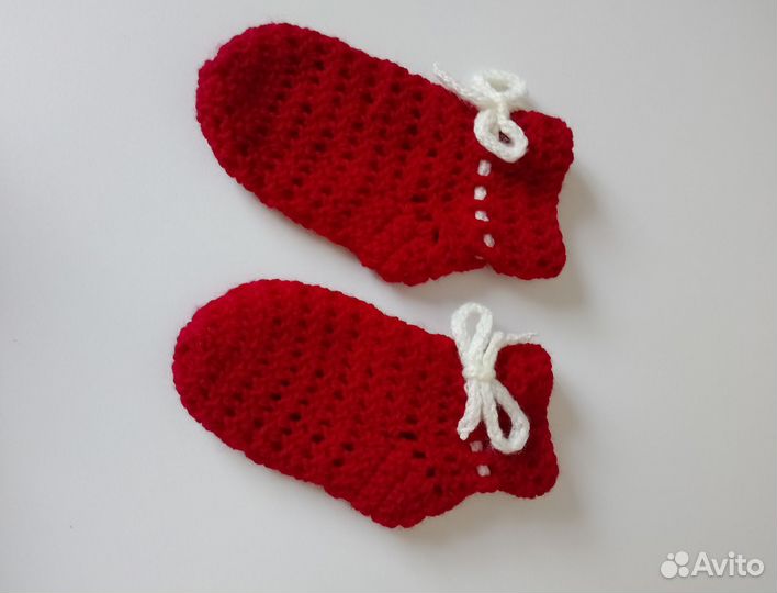 Носочки вязаные детские