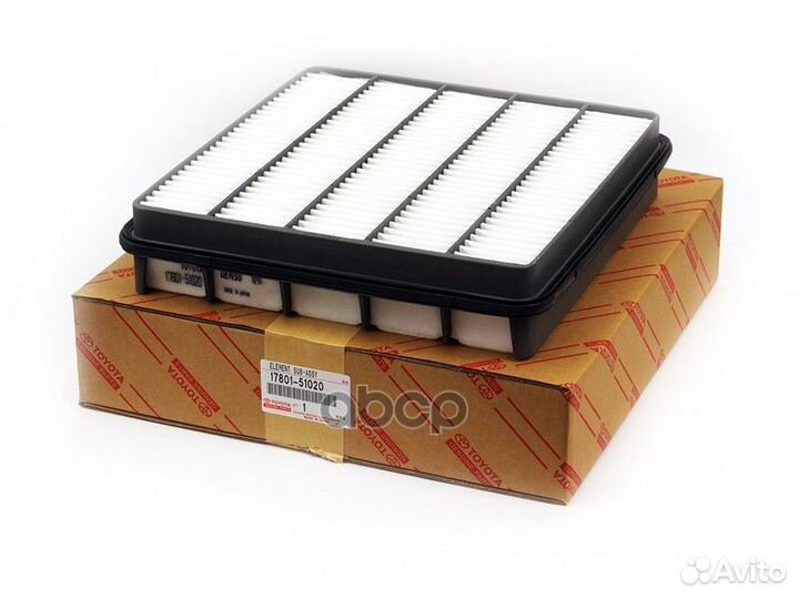 Фильтр возд.toyota land cruiser(200) 4.5D 07