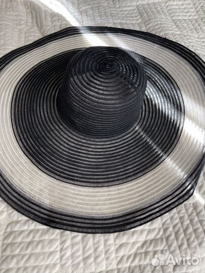 Широкополая женская летняя от солнца шляпа