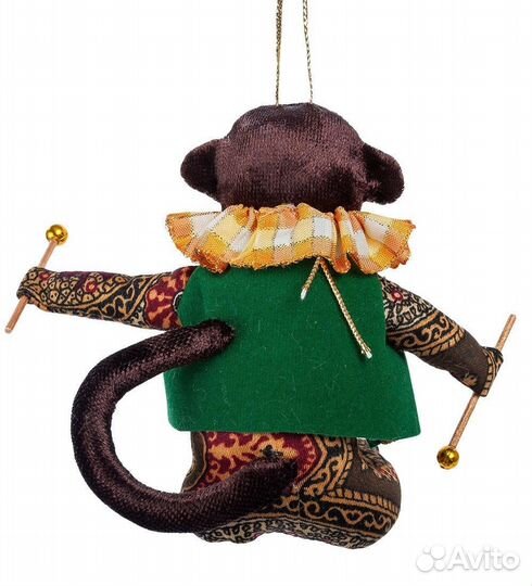 Кукла подвесная Обезьяна с барабаном A2062930