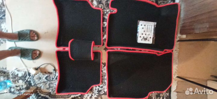 Комплект коврики с бортиками на Ниссан Альмера н16