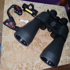 Бинокль Bresser Hunter + Налобный Фонарь